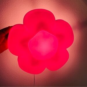IKEA Wall Flower Lamp - Pink/Purple